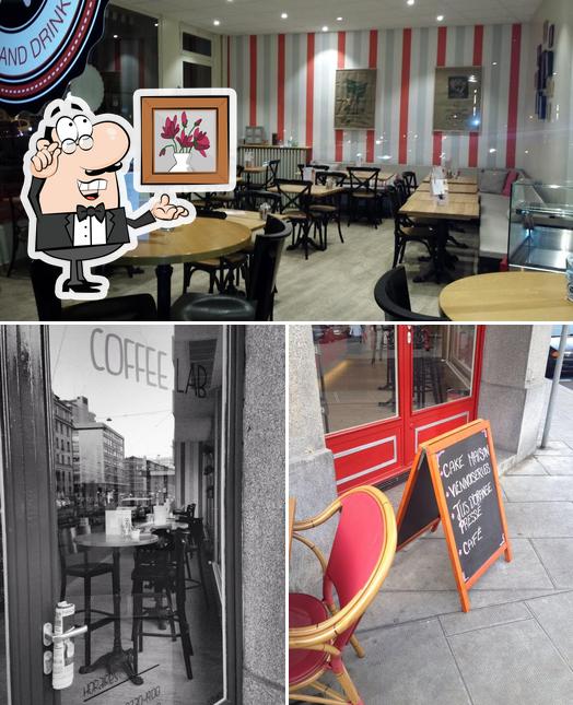 Découvrez l'intérieur de Coffee Lab