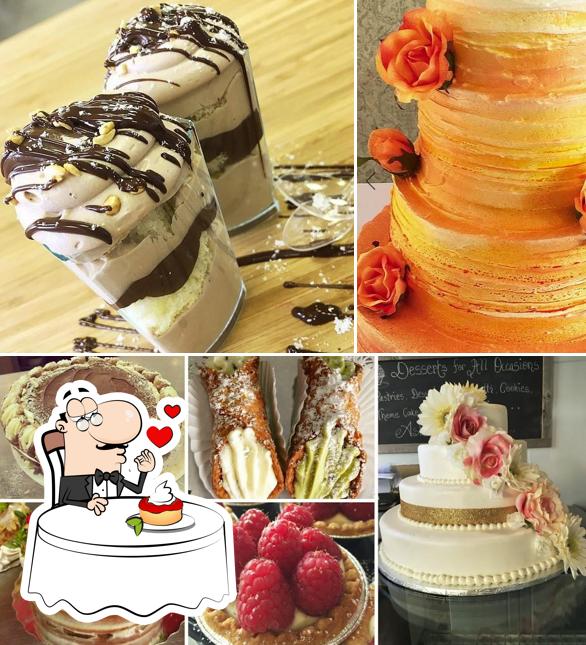 Euro Desserts provides a variety of sweet dishes