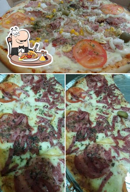 Escolha pizza no Pizzas Volpi