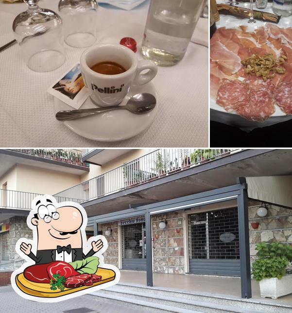 Carpaccio di manzo al Pizzeria Vecchia Roma