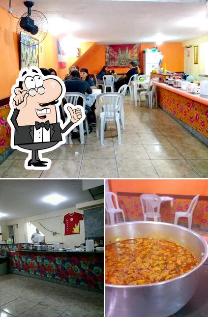 O interior do Acarajé E Tapioca