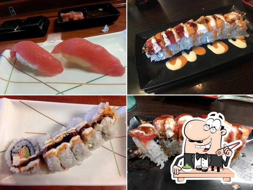 Sushi is a popular meal that originates from Japan