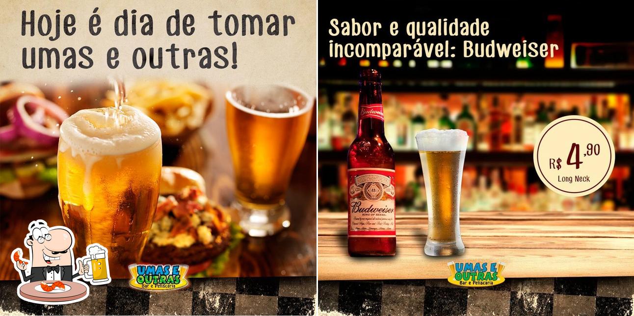 Umas e Outras serve uma variedade de cervejas