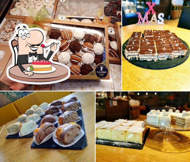 Lilipop Caffé provides a number of sweet dishes