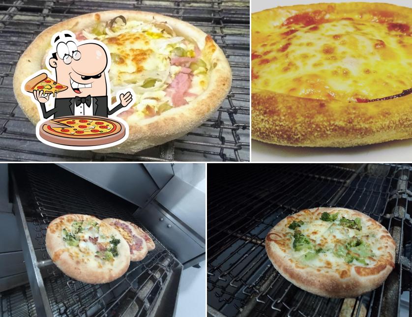 Consiga diversos tipos de pizza