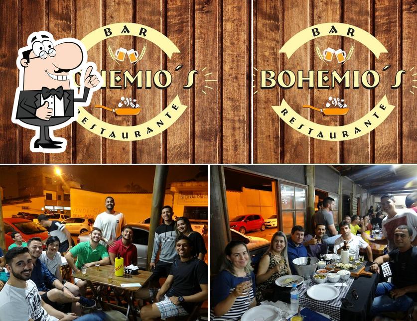 Это фотография паба и бара "Bohemio's Bar e Restaurante"