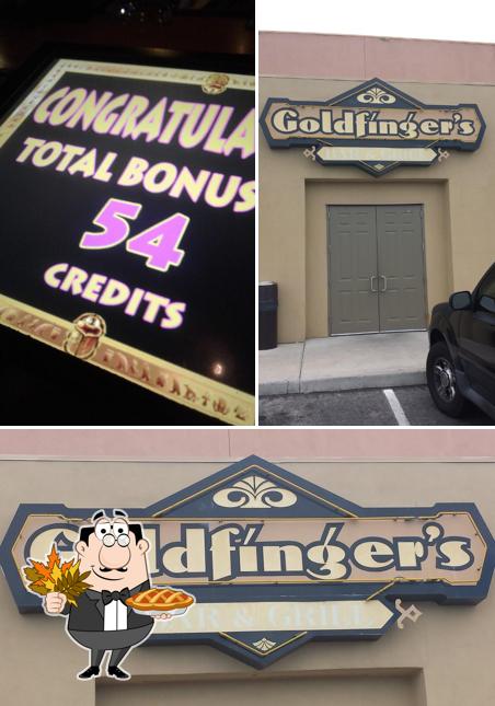 See this picture of Goldfinger's Bar & Grill
