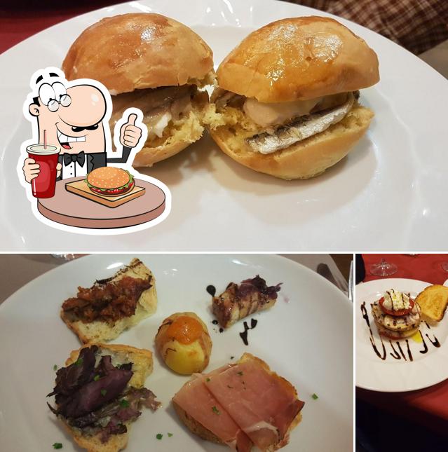 Prenez un hamburger à Taverna Portuense