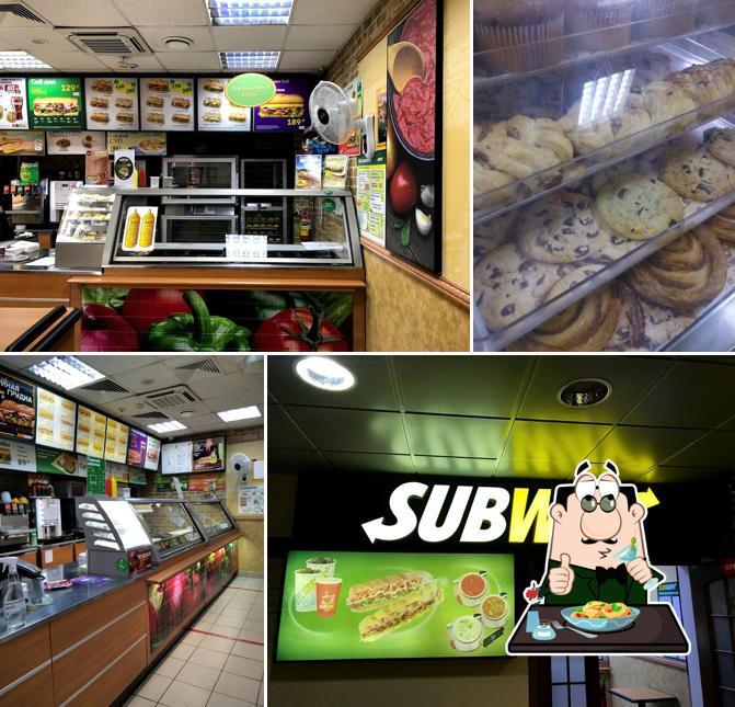 Nourriture à Subway