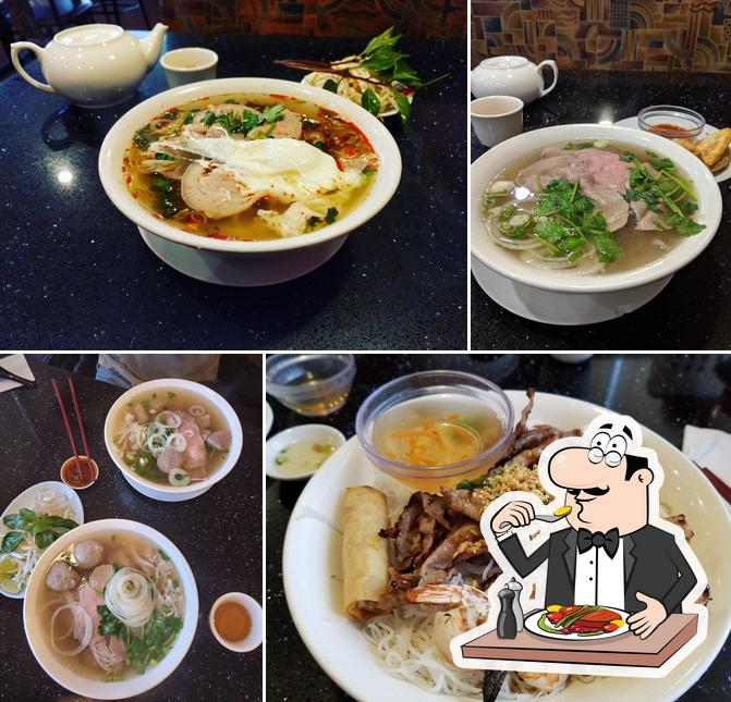 Meals at Pho Song Huong Vietnamese Restaurant