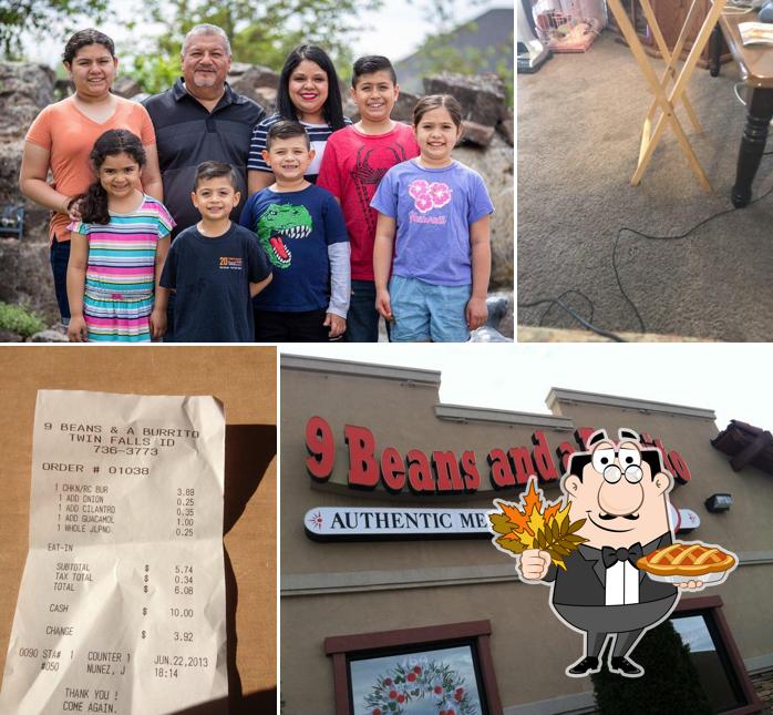 9 Beans & A Burrito Twin Falls in Twin Falls Restaurant menu and