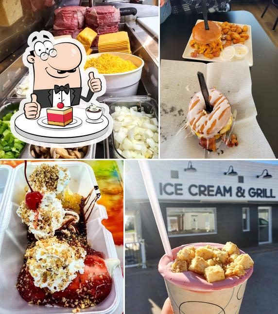 Arty's Ice Cream & Grill in Wilton Restaurant menu and reviews