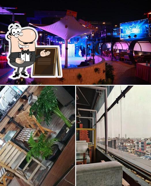 The exterior of The Vault Disc & Lounge Lucknow