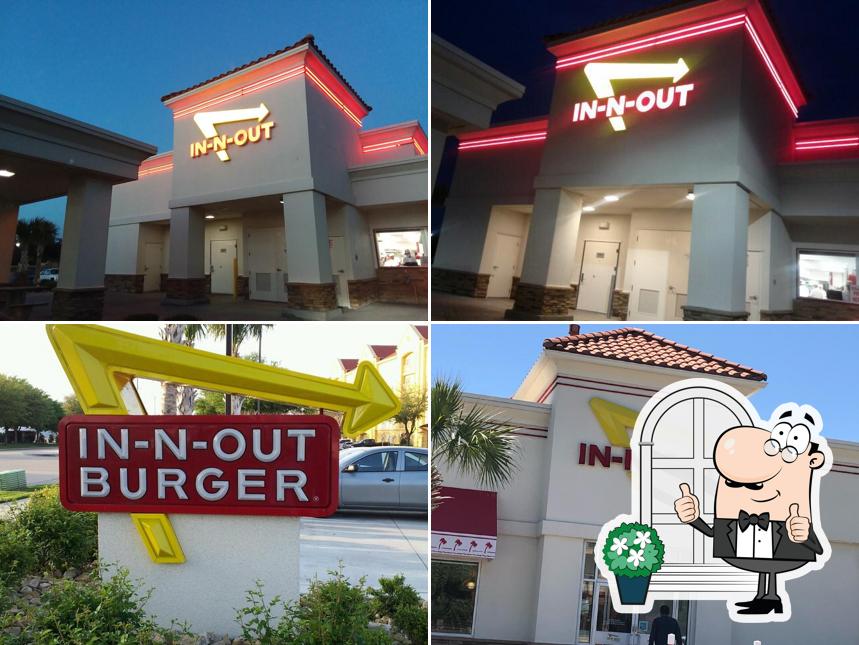 Comida rápida InNOut Burger, Arlington Carta del restaurante y