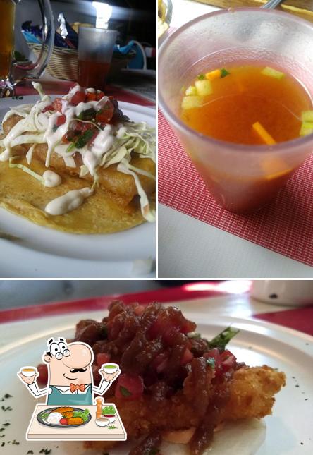 Food at Cevicheria La Mas Nais