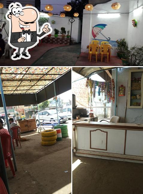 The interior of DWARKADHISH RESTAURANT