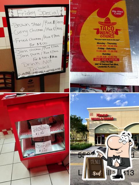 Taco Wings N Things in Lauderhill Restaurant menu and reviews