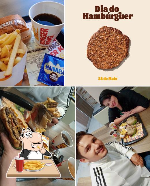 Batata frita em Burger King