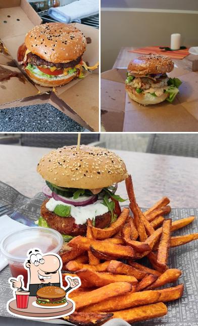 Treat yourself to a burger at Dr. Pizza & Burger