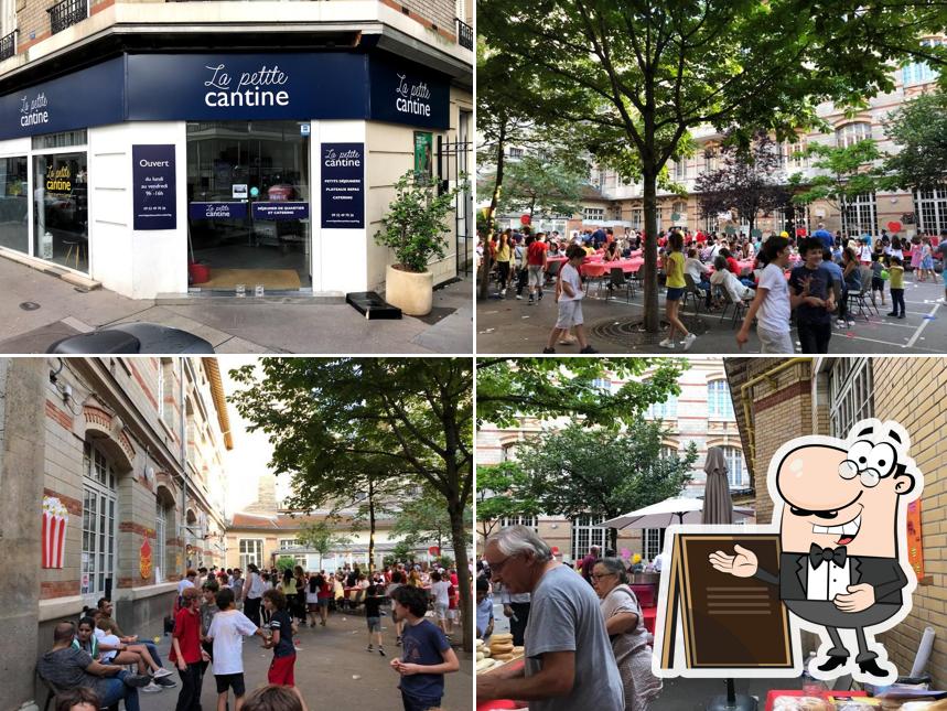 L'extérieur de La Petite Cantine