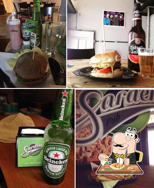 Comida em Garden Pub