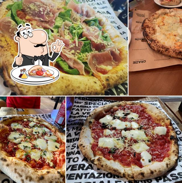 No Grazie Pizza Napoletana, você pode desfrutar de pizza