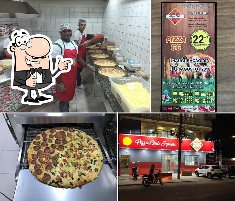 Here's a picture of Pizza Club Unidade Beirol