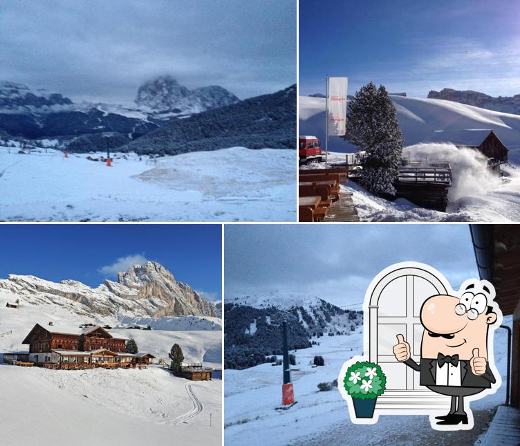 Gli esterni di Rifugio Fermeda Hütte