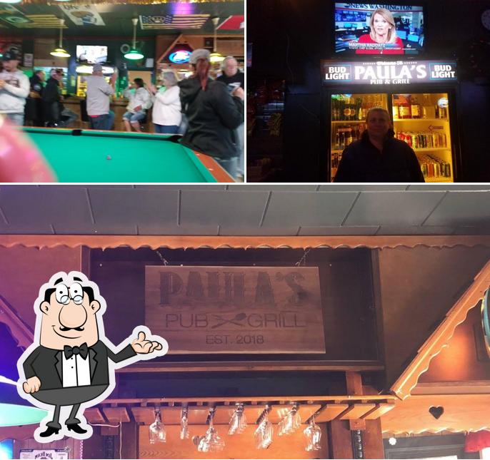 Paula's Pub & Grill in Calumetville Restaurant menu and reviews