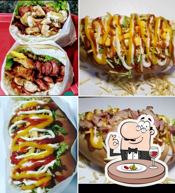 Comida em Bom Dogs Lanches