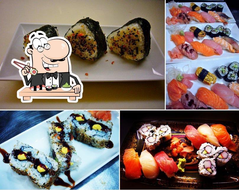 Prova le diverse opzioni di sushi