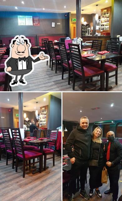 Check out how The Prachee Indian restaurant looks inside