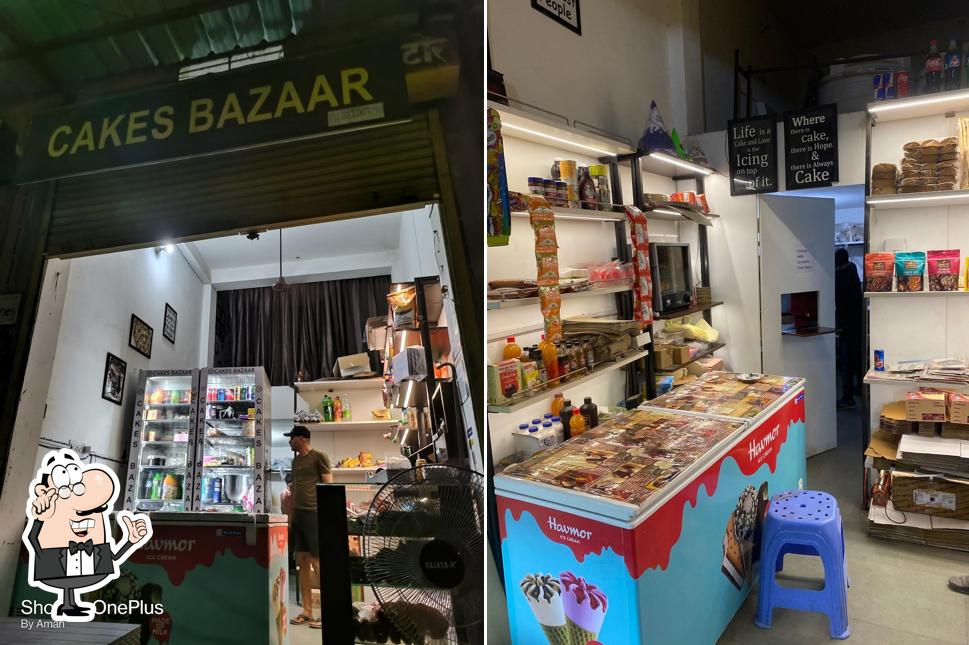 The interior of Cakes Bazaar