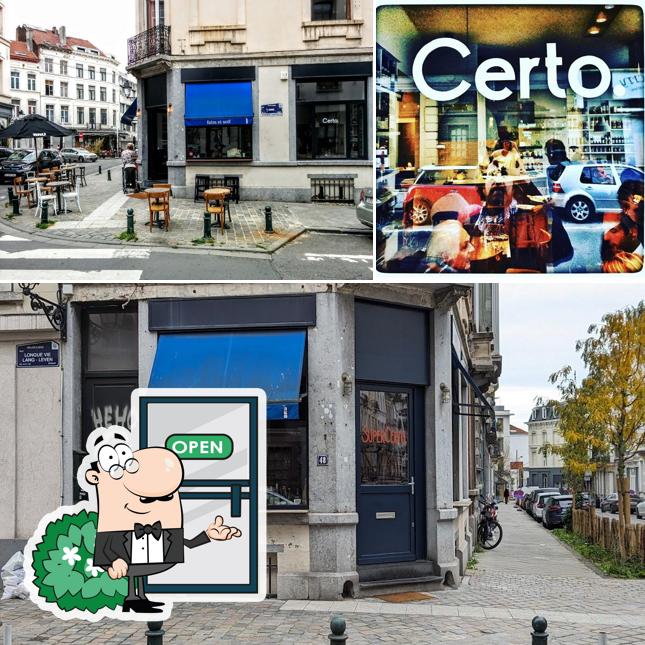 L'extérieur de Certo