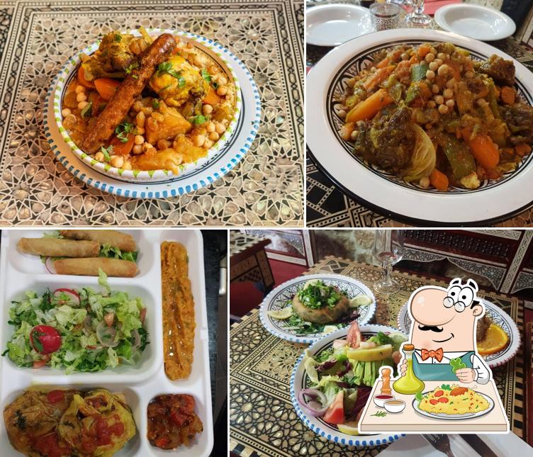 Nourriture à Les Saveurs de l'Orient Couscous et Tajines Restaurant Marocain