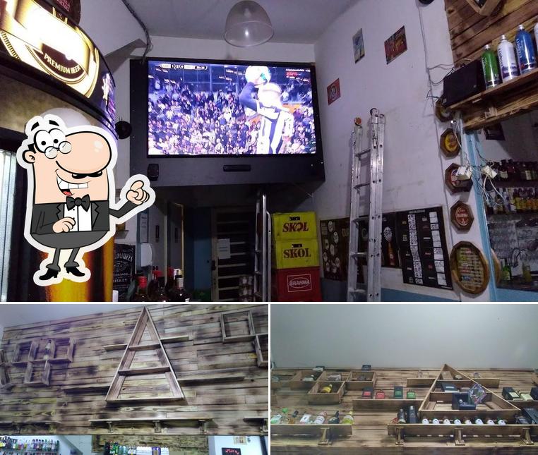 O exterior do Bar da Praça