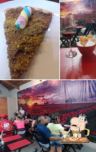 Las fotografías de comida y interior en Bonna Pizza La Rubia - Pizzaria em Praia Grande