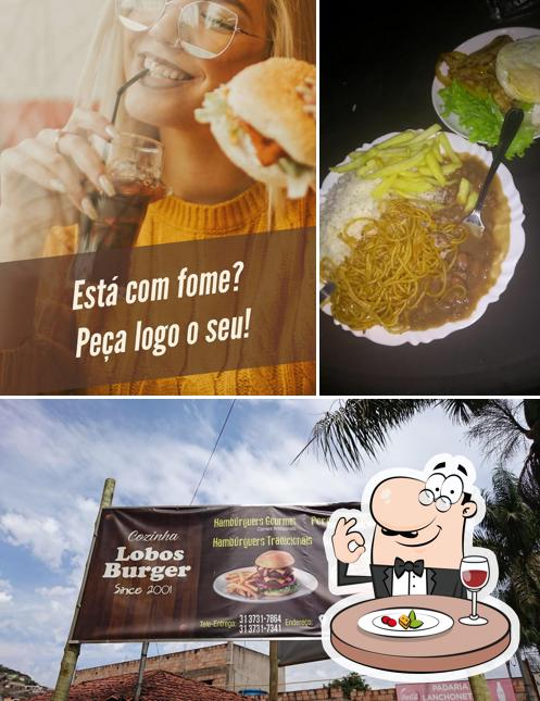 Comida em Lobos Burger