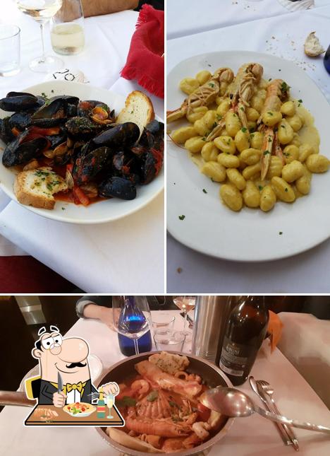Блюда в "Osteria degli Inseguiti"