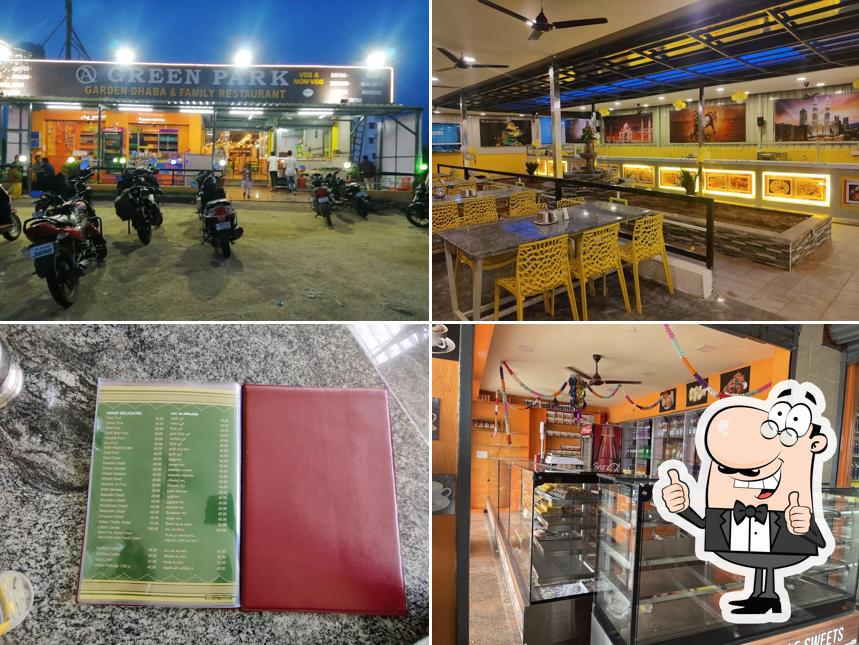 A Green Park Garden Dhaba and Family Restaurant