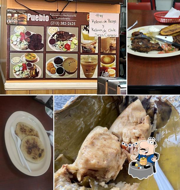 El Pueblo Pupusería & Restaurante in Los Angeles Restaurant menu and
