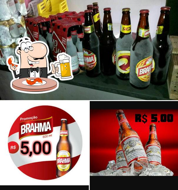 Você pode tomar um copo de cerveja leve ou escura