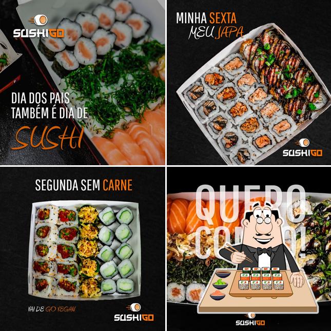 Commandez de nombreuses options de sushi