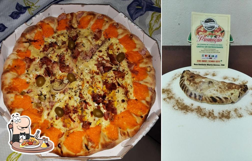 Experimente diferentes tipos de pizza