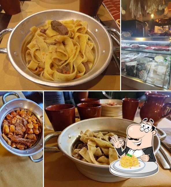 Spaghetti alla carbonara al Fraschetta Franchino - Roma