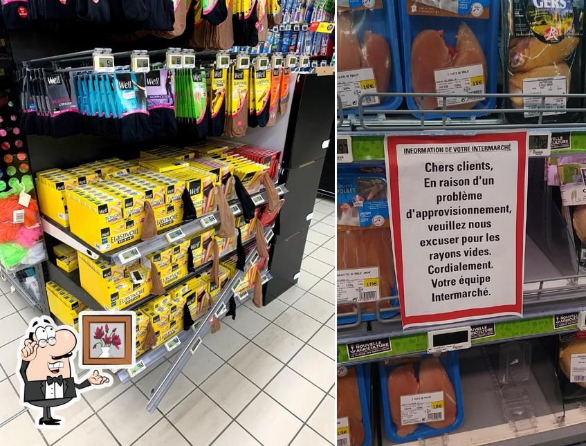 Installez-vous à l'une des tables de Intermarché SUPER Gruissan