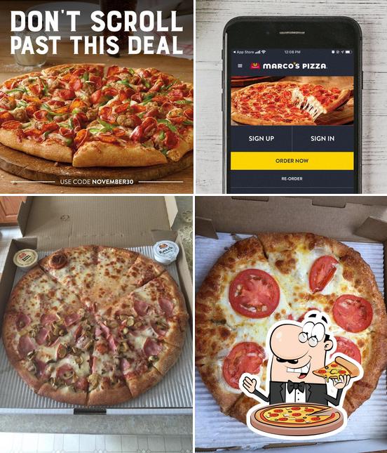 Marco's Pizza in Woodlake Restaurant menu and reviews