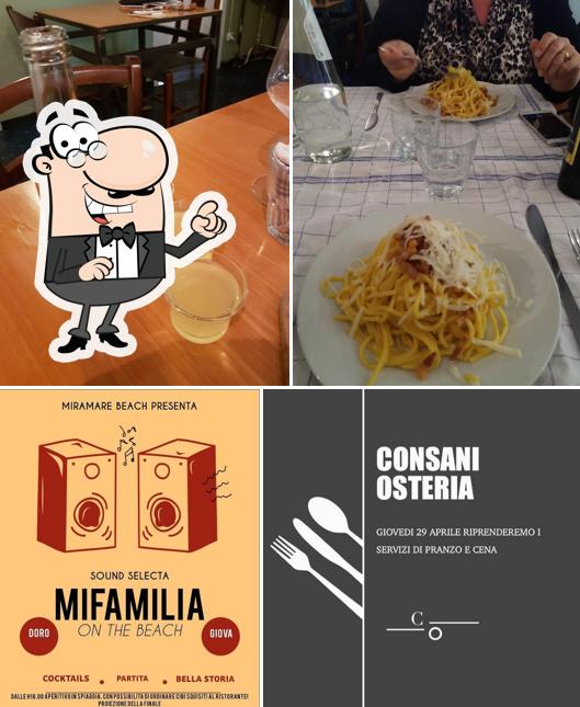 Découvrez l'intérieur de Osteria Consani