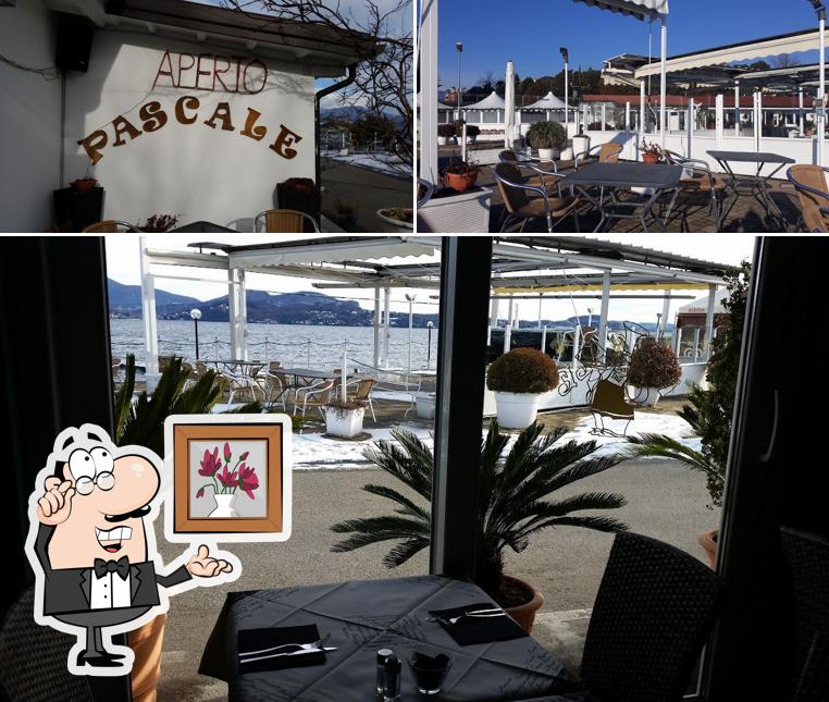 Gli interni di Pascale Restaurant