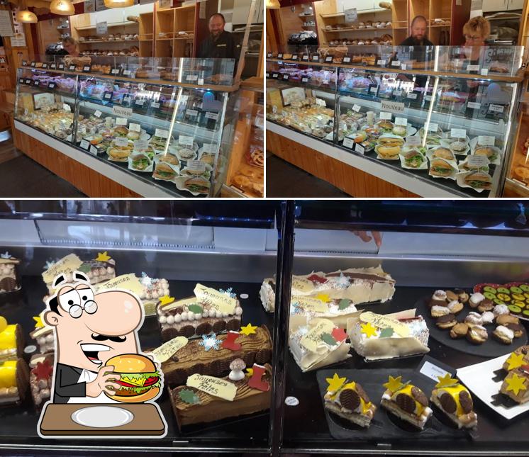 Prova un hamburger a Boulangerie Pâtisserie Confiserie Achini